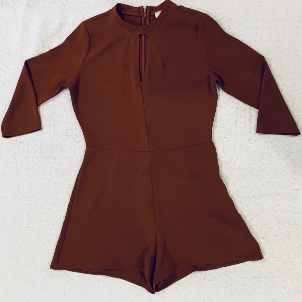 Rust colored romper